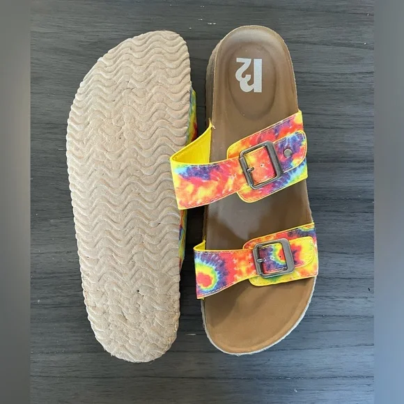 Tie Dye Sandals - Picture 2 of 5